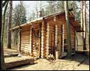 Домик в Лесной слободе (дом отдыха «Связист») на выезде из Звенигорода, рядом с Саввино-Сторожевским монастырем